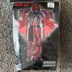 Winged Demon Halloween Costume, Children’s Size Large (12-14) NEW!
